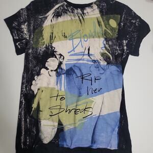 Blondie Rip her to Shreds Lucky Tees Shirt Size XL